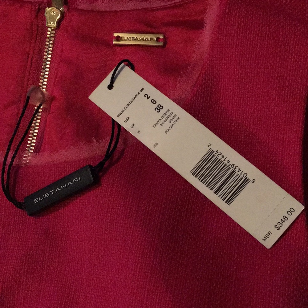 Elie Tahari Pink Shift Dress! - Picture 2 of 8